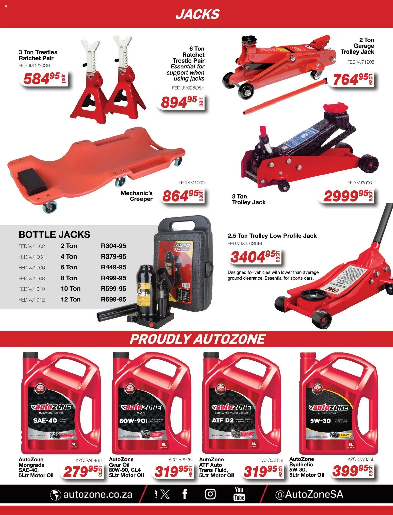 New AutoZone Specials catalogue – valid from 19.03.2026 | Page: 17 | Products: Oil