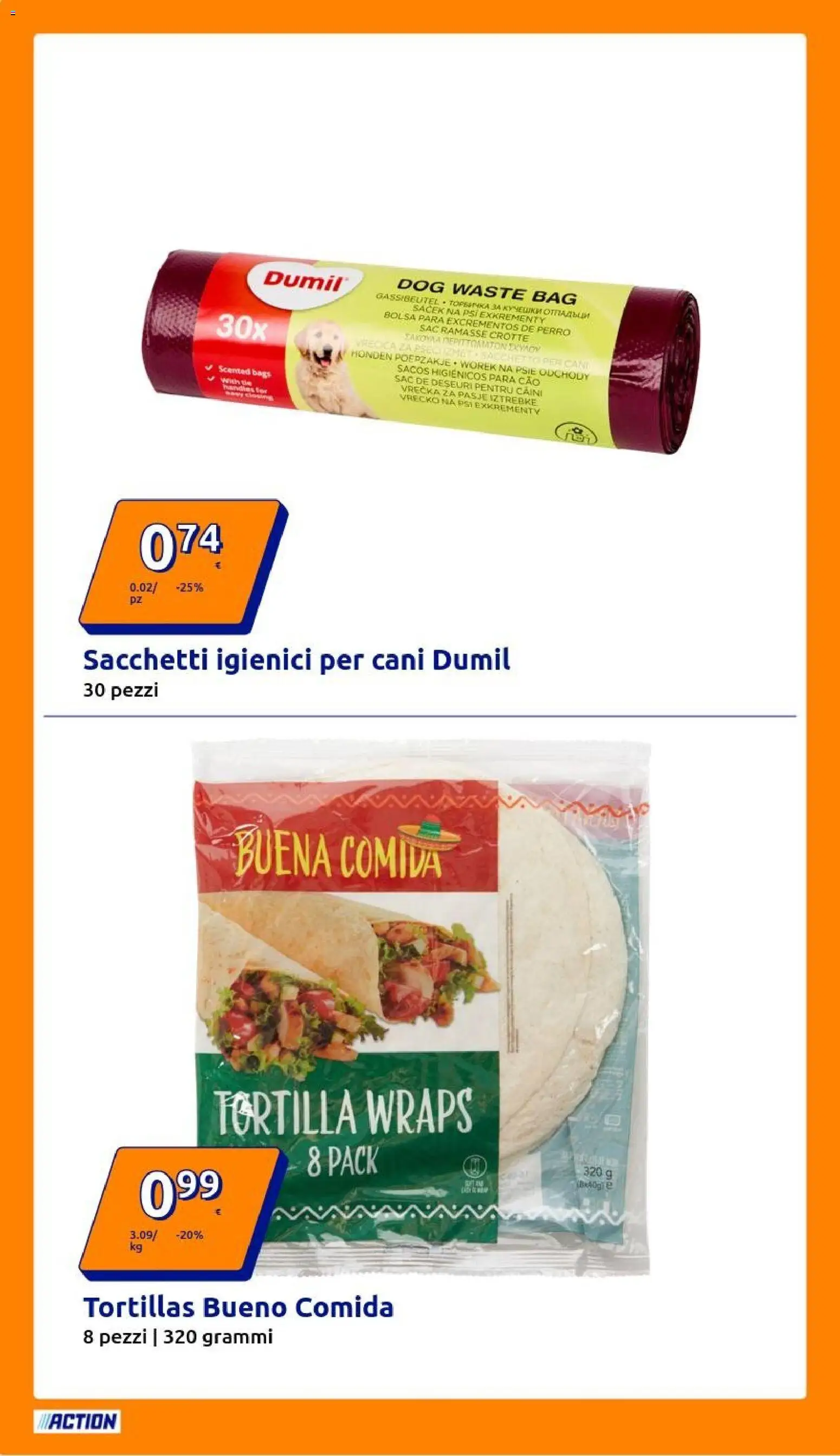 Volantino Action del 18.02.2026 | Pagina: 14 | Prodotti: Tortillas