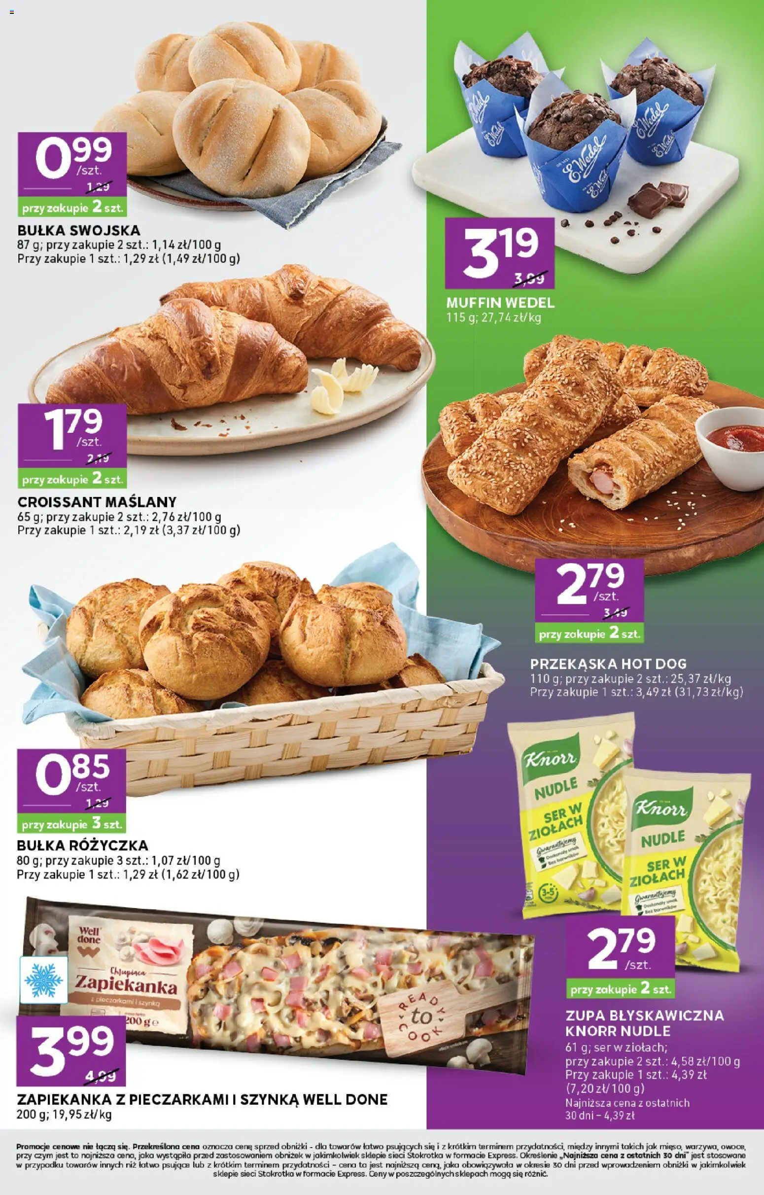 Stokrotka Gazetka - Express od 23.10.2025 | Strona: 3 | Produkty: Stokrotka, Zapiekanka, Zupa, Ser
