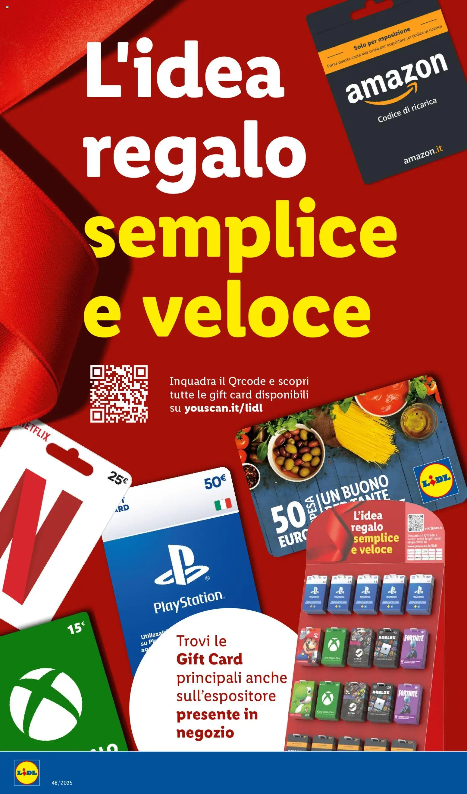 Volantino Lidl del 24.11.2025 | Pagina: 44 | Prodotti: Playstation, Xbox