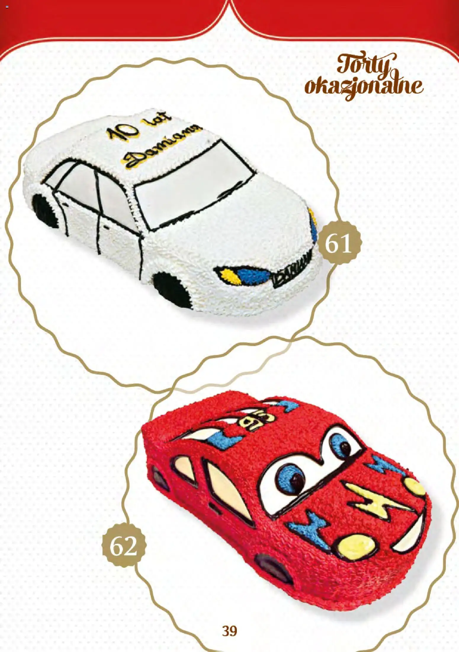 Topaz gazetka - Torty od 27.04.2026 | Strona: 39