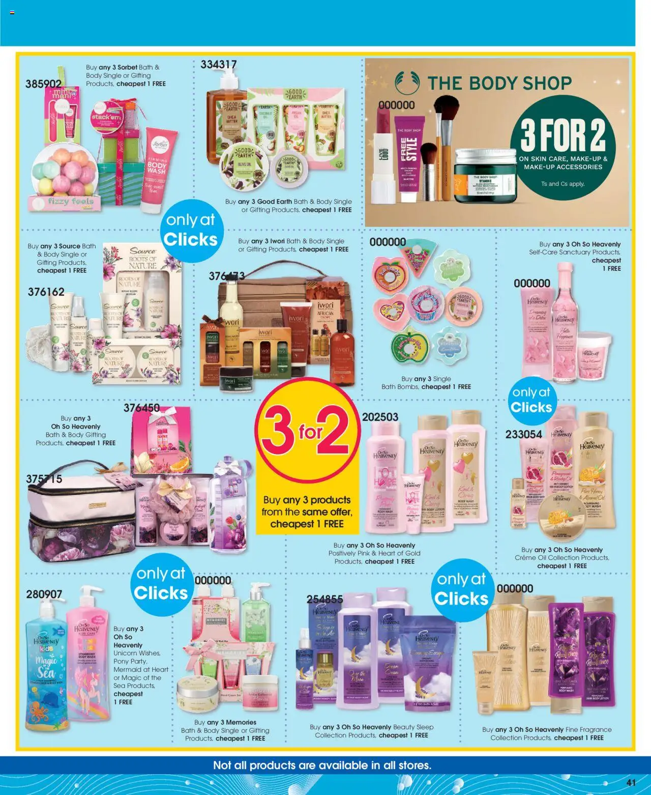 Clicks Specials │ valid from 07.08.2025 | Page: 37 | Products: Bath, Butter, Fragrance, Lotion