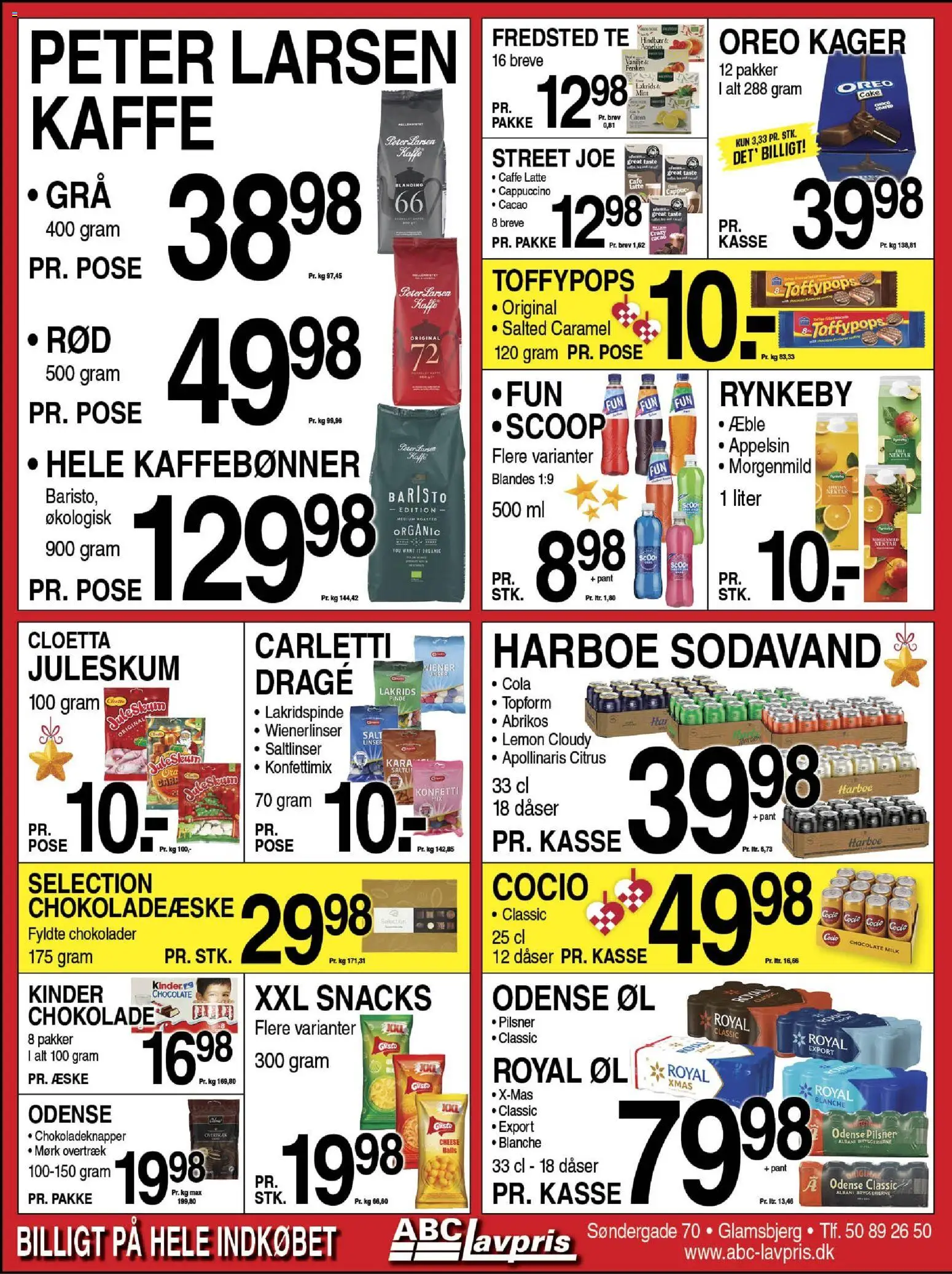 Abc Lavpris tilbudsavis – gyldig fra 10.12.2025 | Side: 8 | Produkter: Øl, Sodavand, Kager, Vanilje