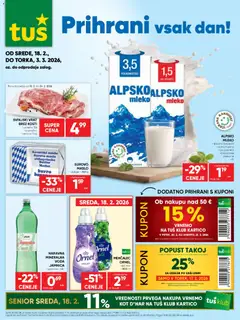 Tuš katalog akcije – veljaven od 18.02.2026