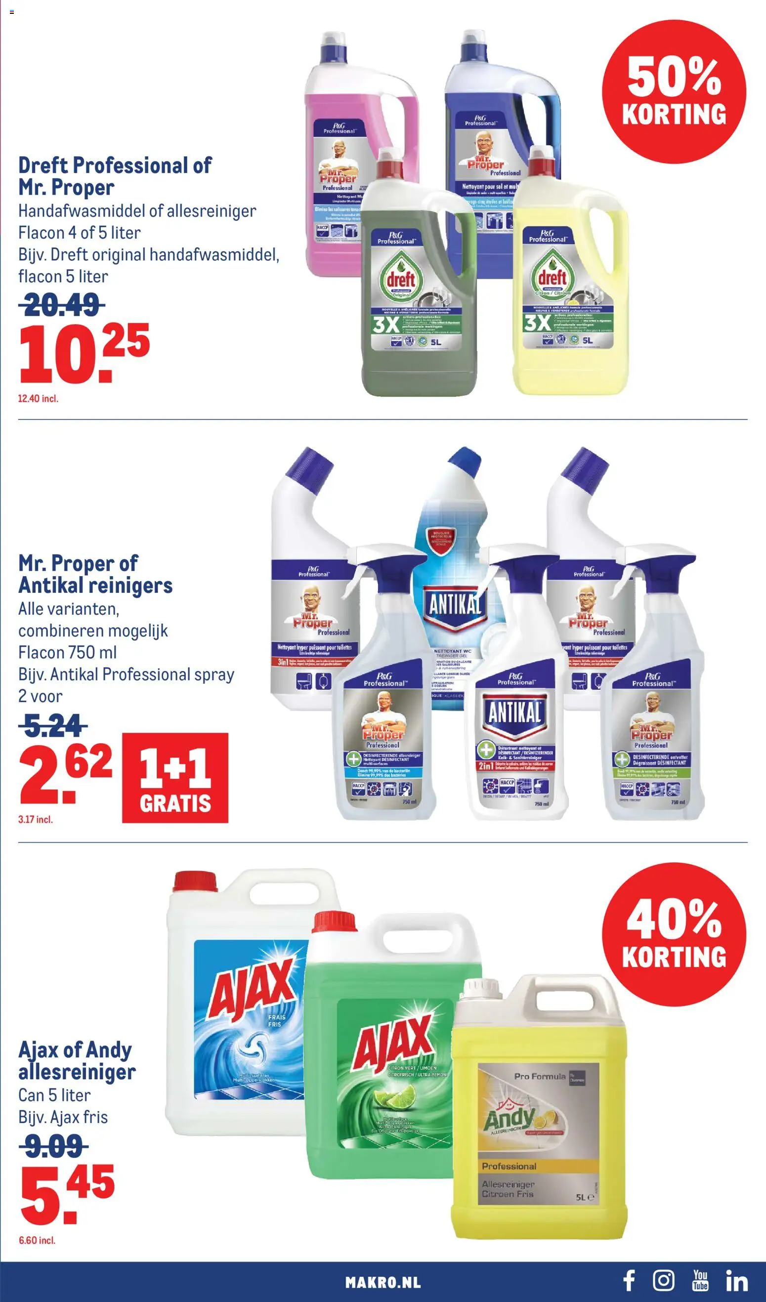 {H1} | Pagina: 65 | Producten: Limoen, Allesreiniger, Wc, Gel