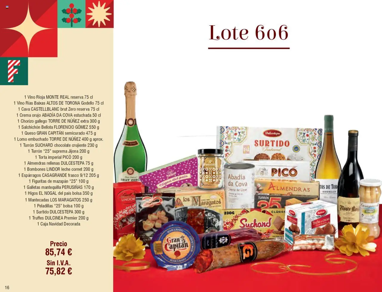 Froiz Catálogo Lotes y Cestas │ válido desde el 16.10.2025 | Página: 16 | Productos: Leche, Queso, Bolsa, Φρυγανιές σικάλεως