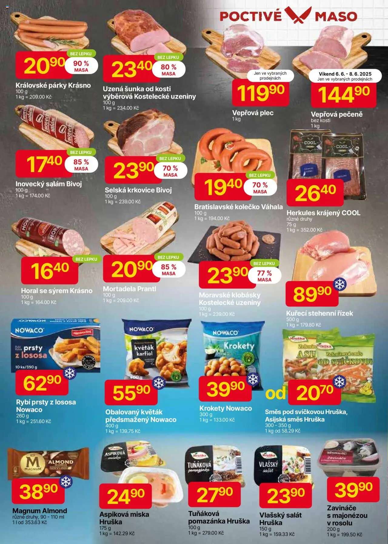 Hruška leták od 03.06.2025 | Strana: 2 | Produkty: Krokety, Salám, Inovecký salám, Klobásky