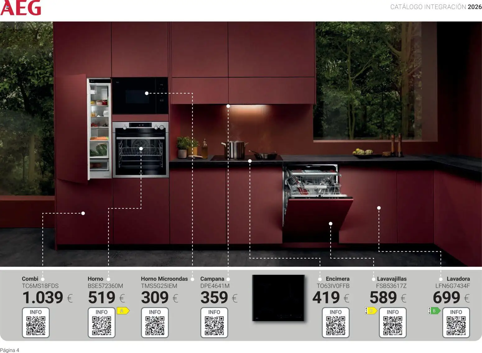 Milar folleto │ válido desde el 01.04.2026 | Página: 4 | Productos: Lavadora, Horno, Horno microondas, Combi