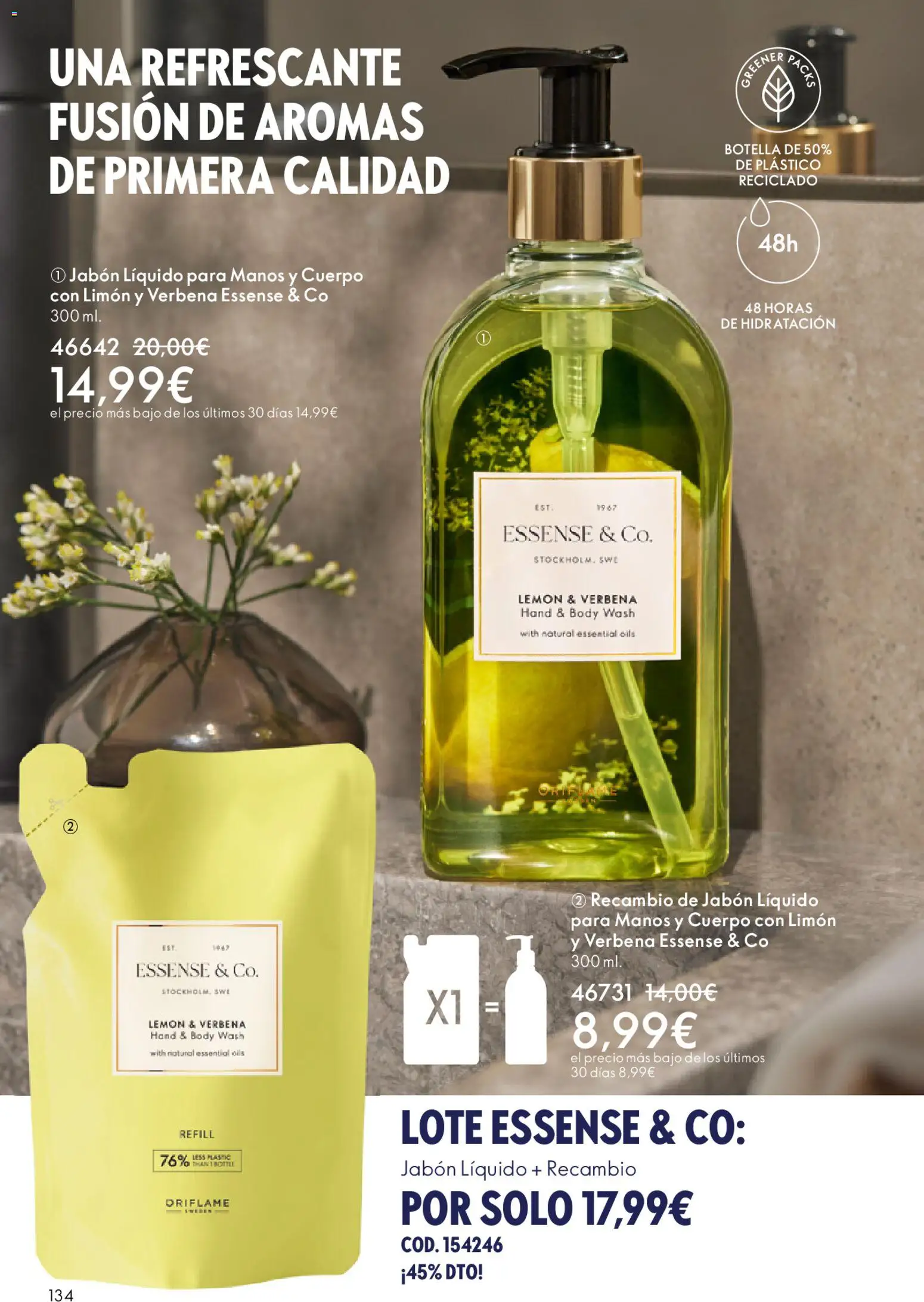 Oriflame - Catálogo Campaña 16 │ válido desde el 19.11.2025 | Página: 134 | Productos: Jabón, Jabón líquido, Body