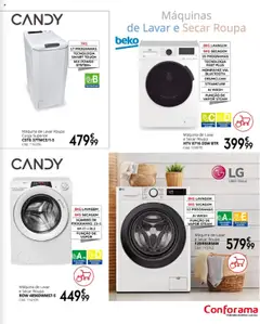 Pré-visualização Conforama folheto válido de 27.03.2025 | Página: 93 | Produtos: Máquina de lavar