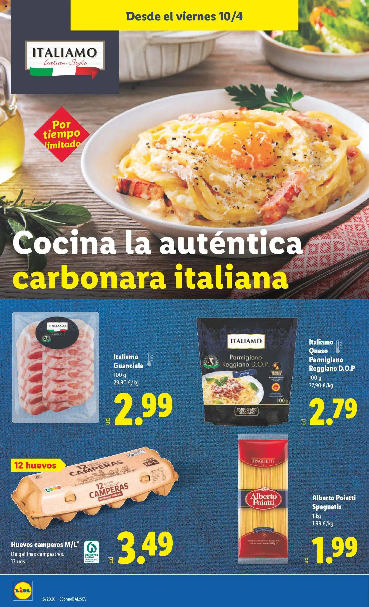 Lidl folleto │ válido desde el 06.04.2026 | Página: 34 | Productos: Queso, Huevos, Cocina