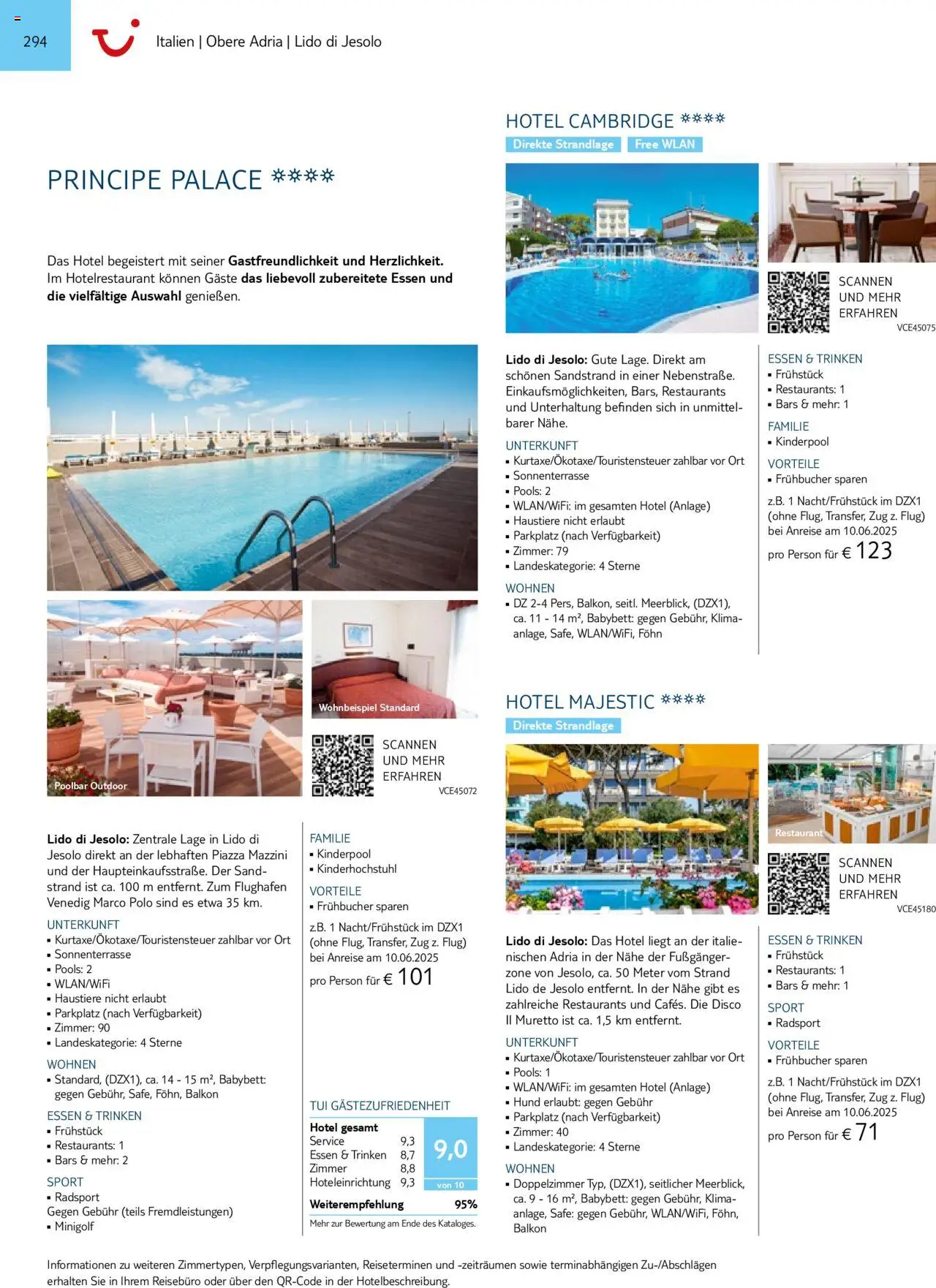 TUI Prospekt 	 – gültig ab 01.11.2024 | Seite: 294 | Produkte: Babybett, Föhn