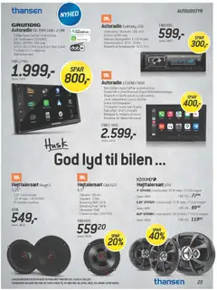 Thansen - Tilbudsavis gyldig fra 25.03.2026 | Side: 50 | Produkter: Lyd, Radio, Magnet