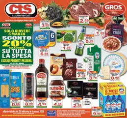 Anteprima del volantino Volantino CTS	 valido a partire dal 25.02.2026