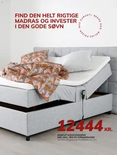 Daells Bolighus - Inspiration til soveværelset gyldig fra 11.09.2025 | Side: 13 | Produkter: Madras, Elevationsseng, Topmadrasser