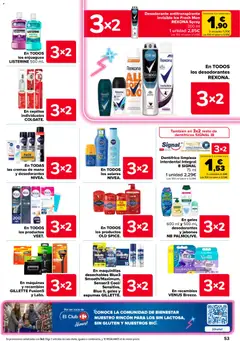 Vista previa Carrefour folleto válido desde el 07.04.2026 | Página: 57 | Productos: Desodorante, Antitranspirante
