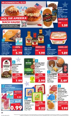 HARRY Brioche-Burger-Brötchen, Original oder Lauge, extra zart je 4 St. = 250-300-g-Packg. ab 13.11.2025 gültig | Seite: 20