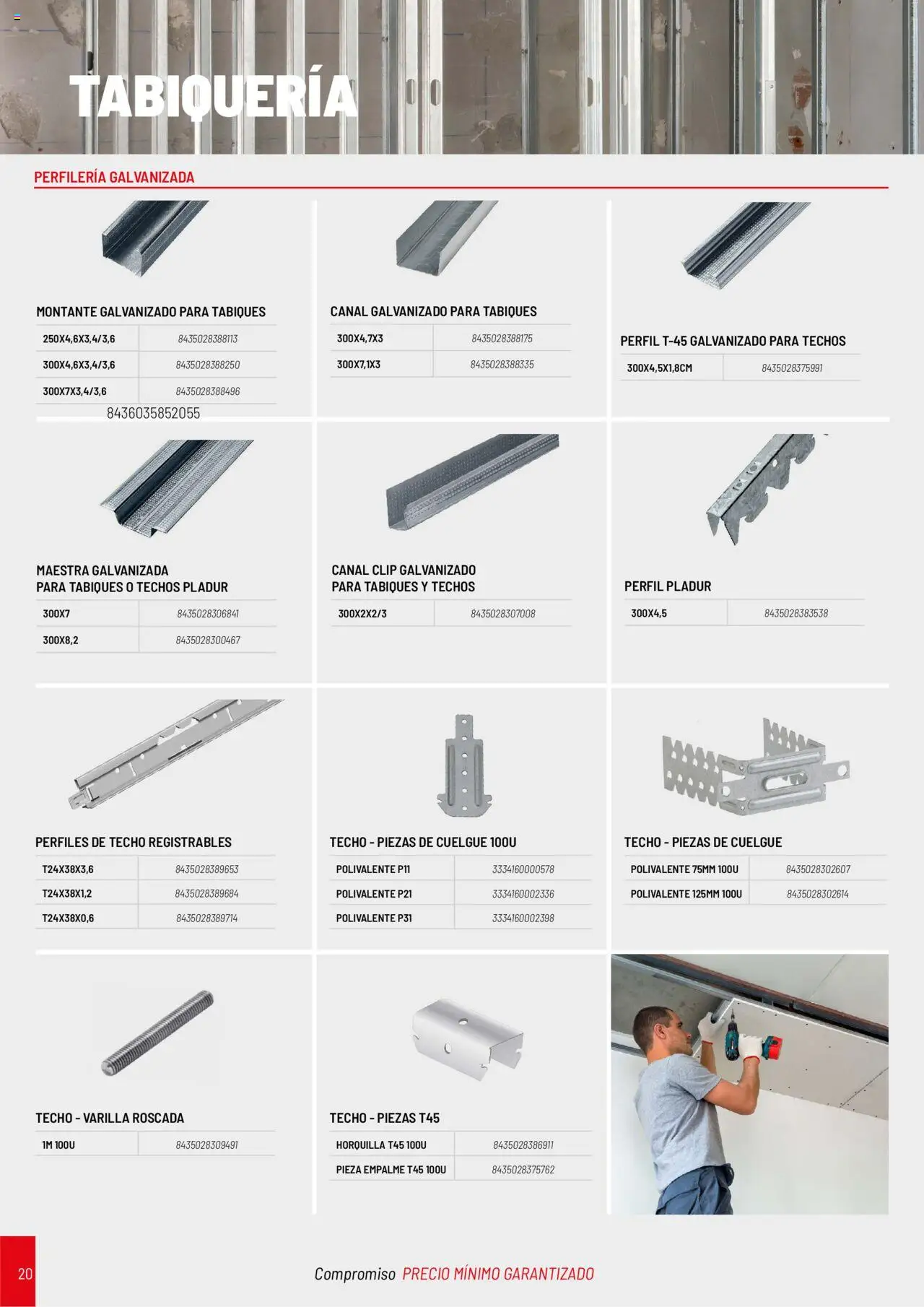 Brico Depôt Catálogo Construcción │ válido desde el 01.04.2025 | Página: 20 | Productos: Horquilla
