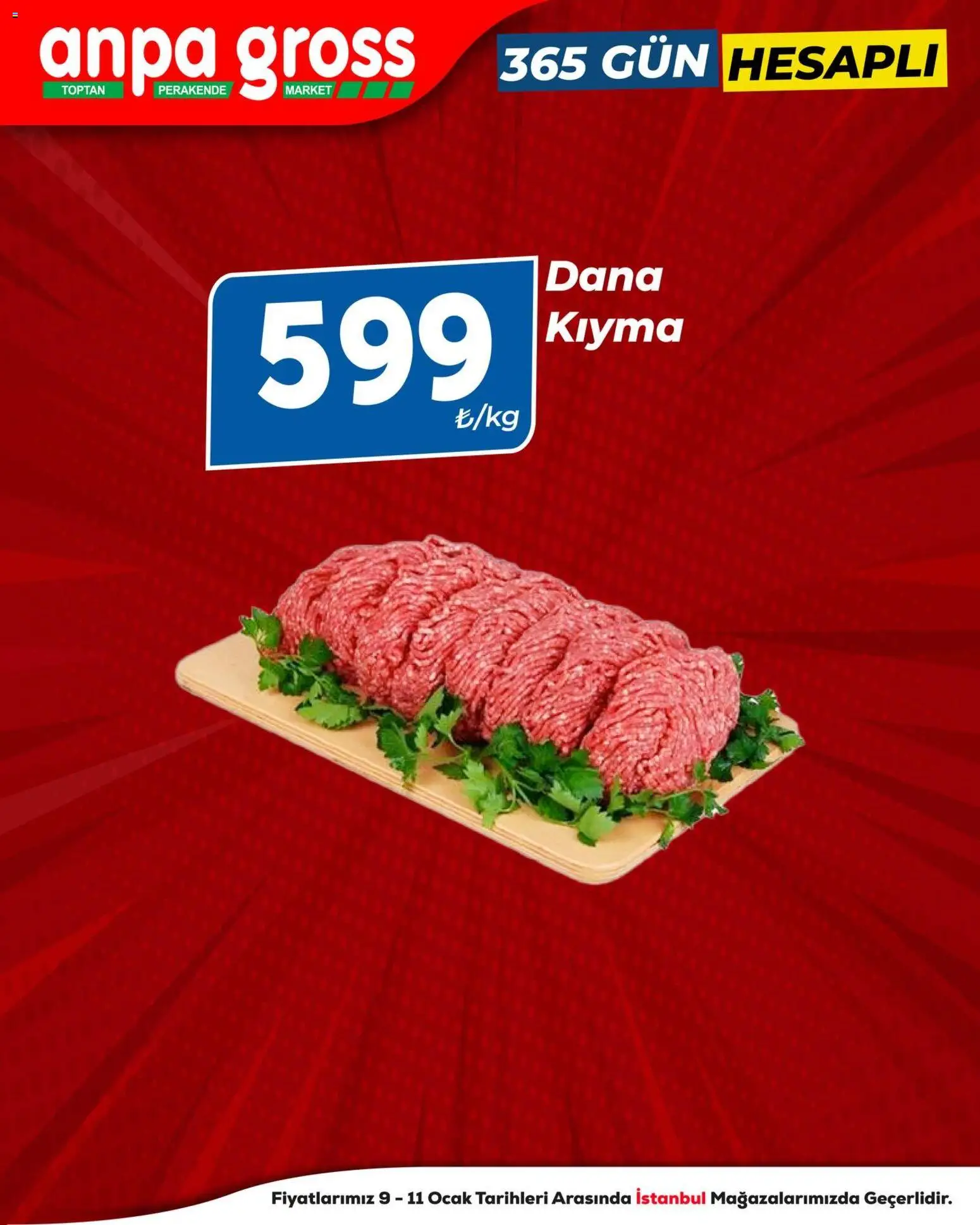 Anpa Gross - Kasap - 09.01.2026 tarihinden itibaren geçerlidir | Sayfa: 3 | Ürünler: Kıyma, Ocak