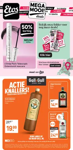 L'Oréal Paris Telescopic Extensionist mascara, Extensionist mascara - Voorbeeld van een folder van Albert Heijn, geldig van 02.02.2026 | Pagina: 34 | Producten: Osztrigaszósz, Kom, Fles, Mascara