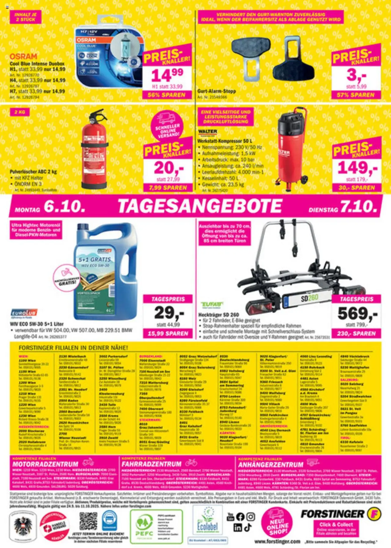 Forstinger Flugblatt gültig ab 24.09.2025 | Seite: 8