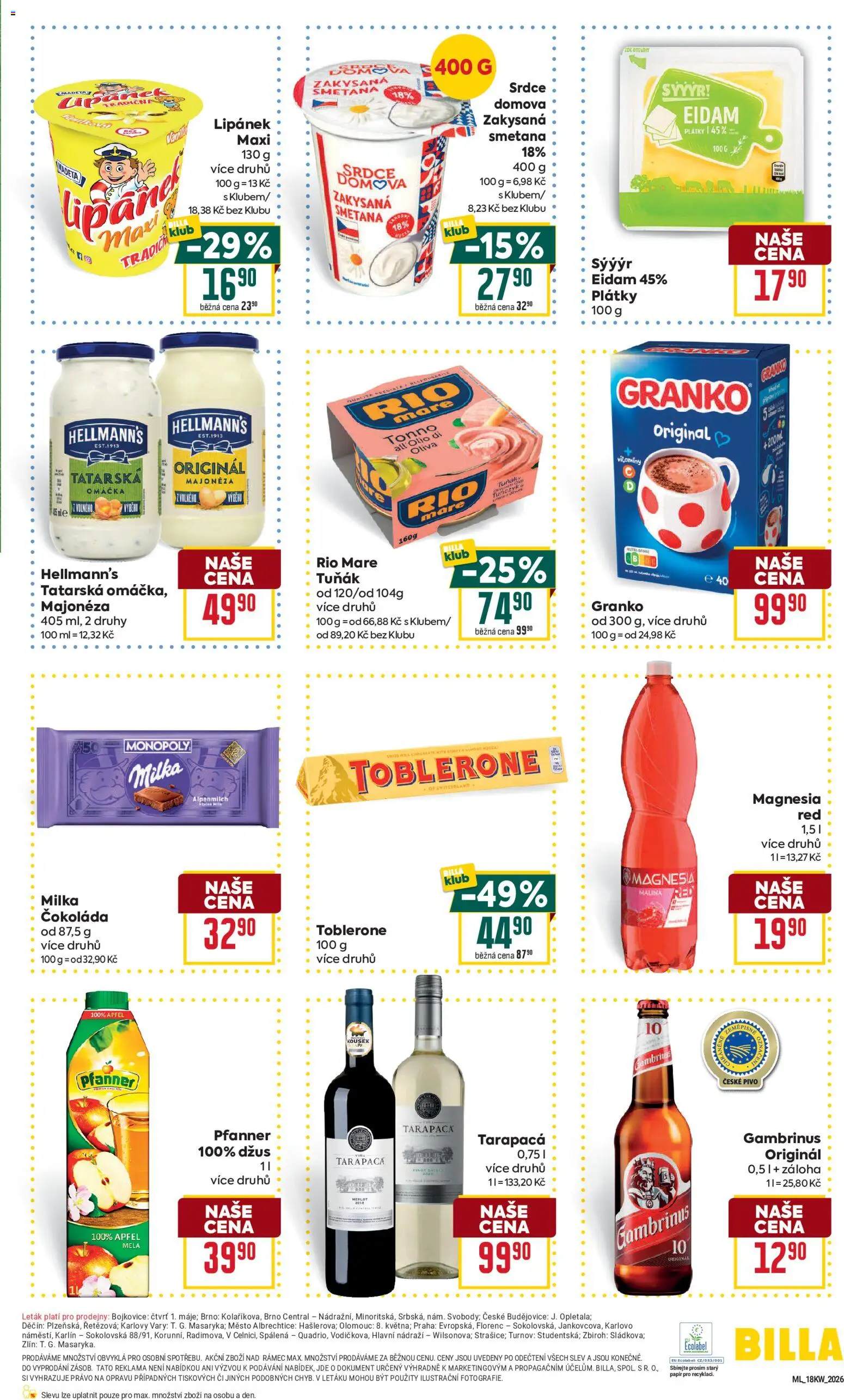 Billa Malý leták od 29.04.2026 | Strana: 3