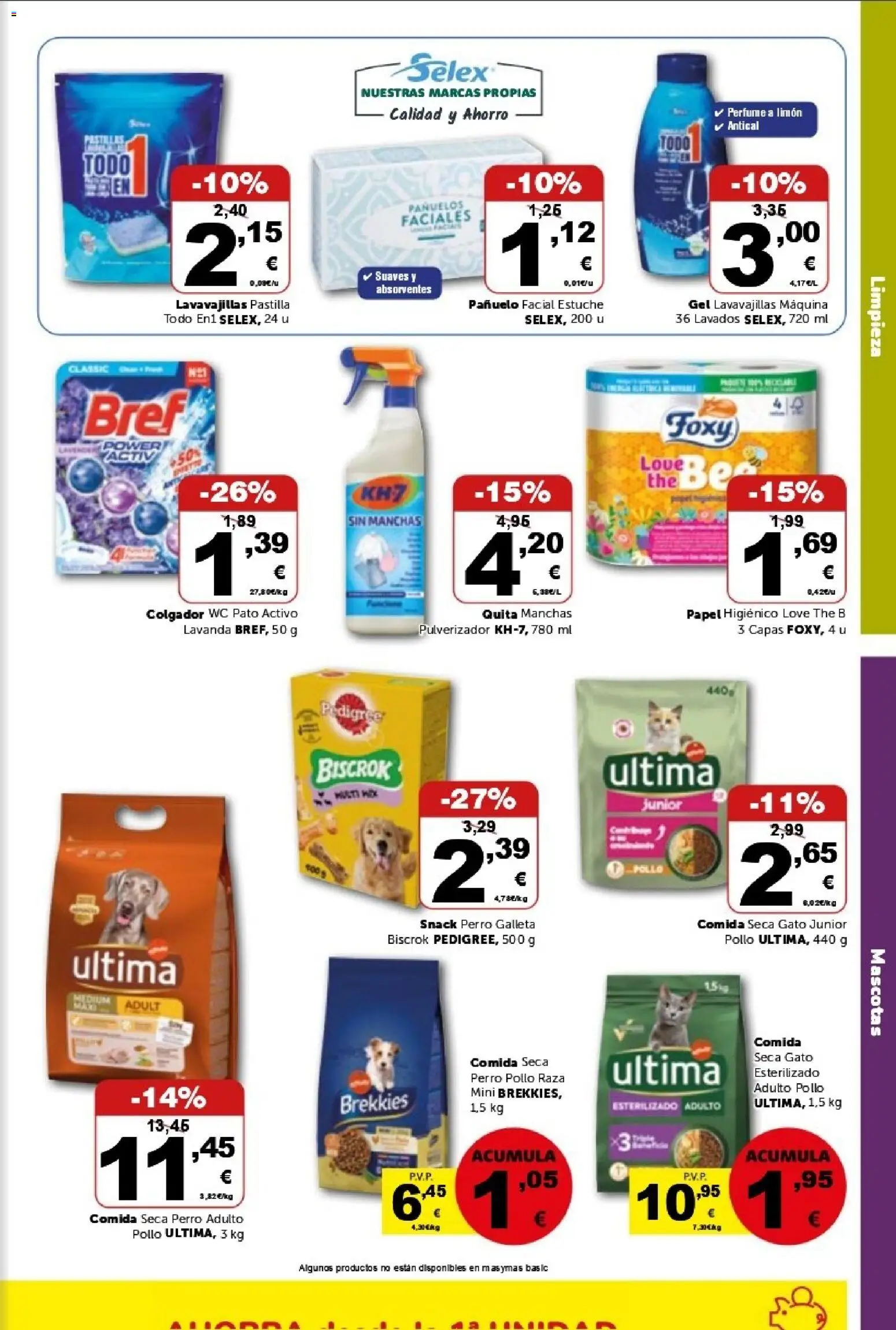 Masymas folleto │ válido desde el 24.04.2026 | Página: 19 | Productos: Perfume, Pañuelo, Papel higienico, Lavavajillas