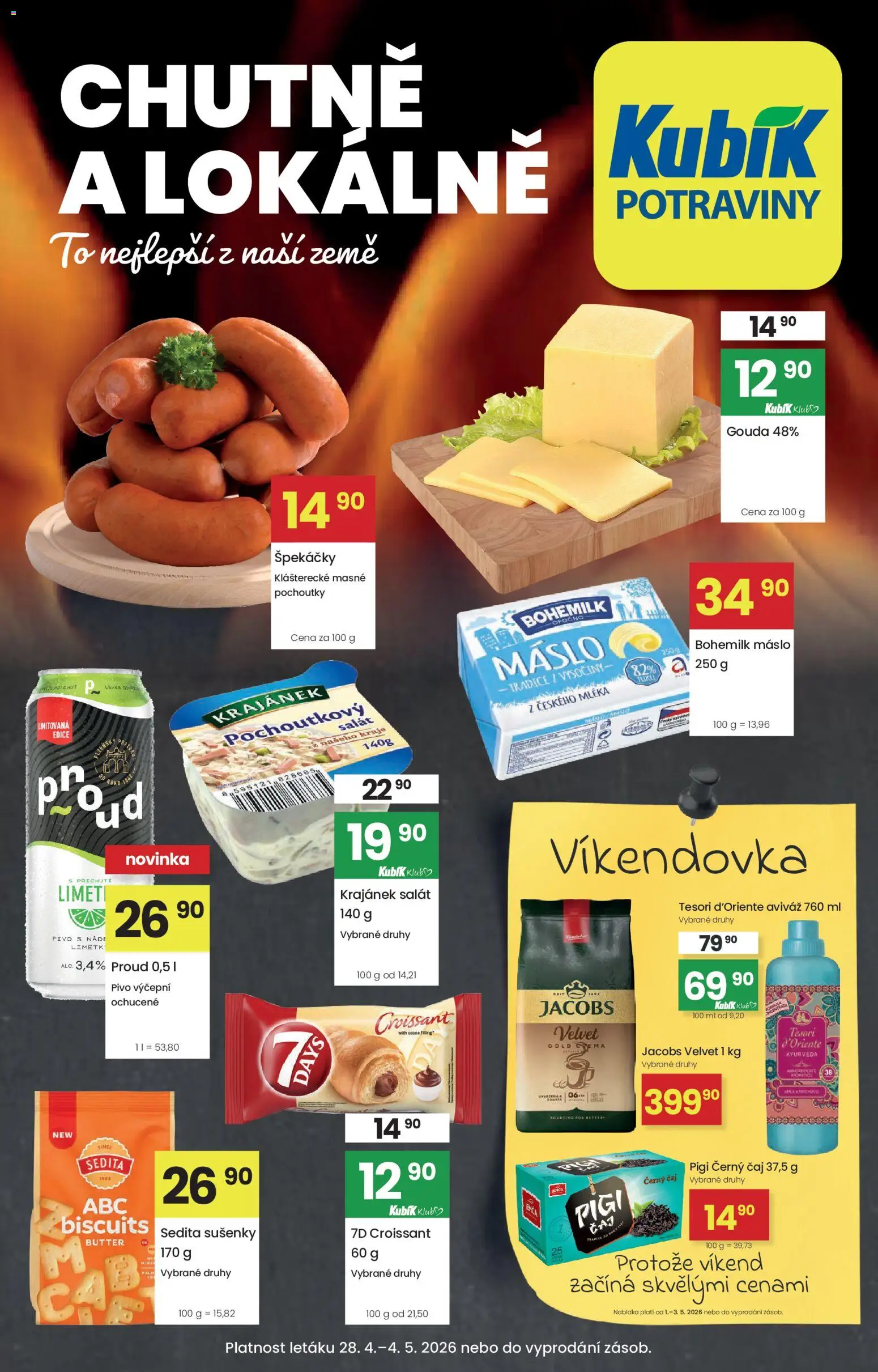 Kubík leták od 28.04.2026 | Strana: 1