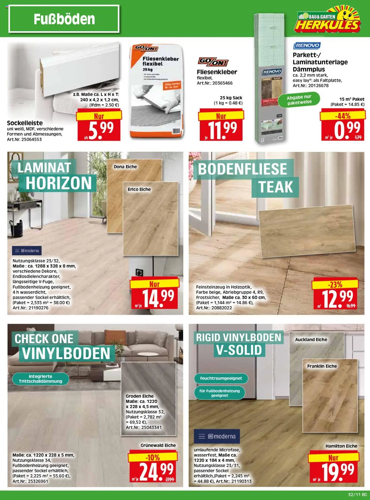 HERKULES - Bau & Garten - gültig ab dem 04.08.2025 | Seite: 11