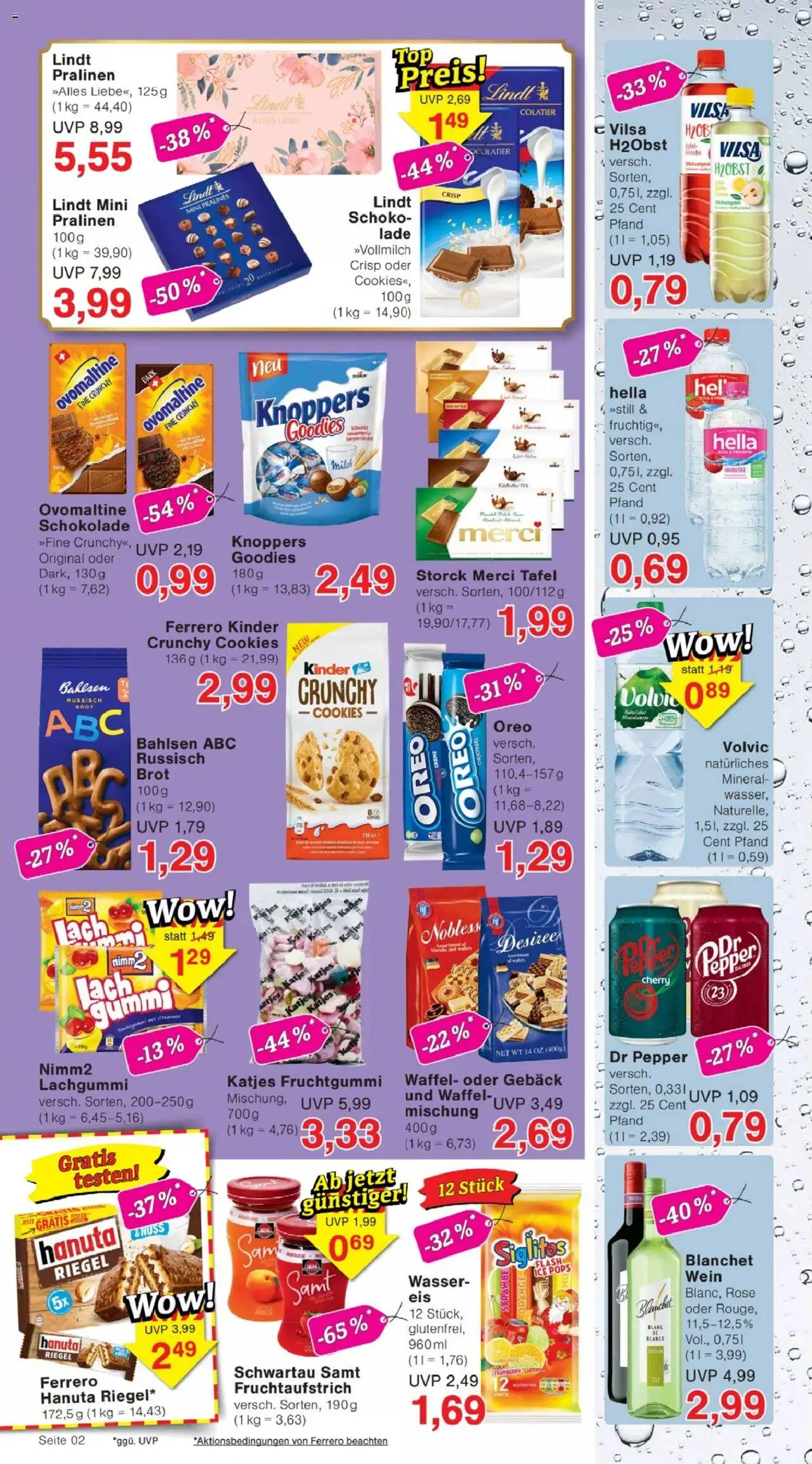 Jawoll Prospekt - gültig ab dem 25.08.2025 | Seite: 2 | Produkte: Schwartau samt, Creme, Wasser, Hella