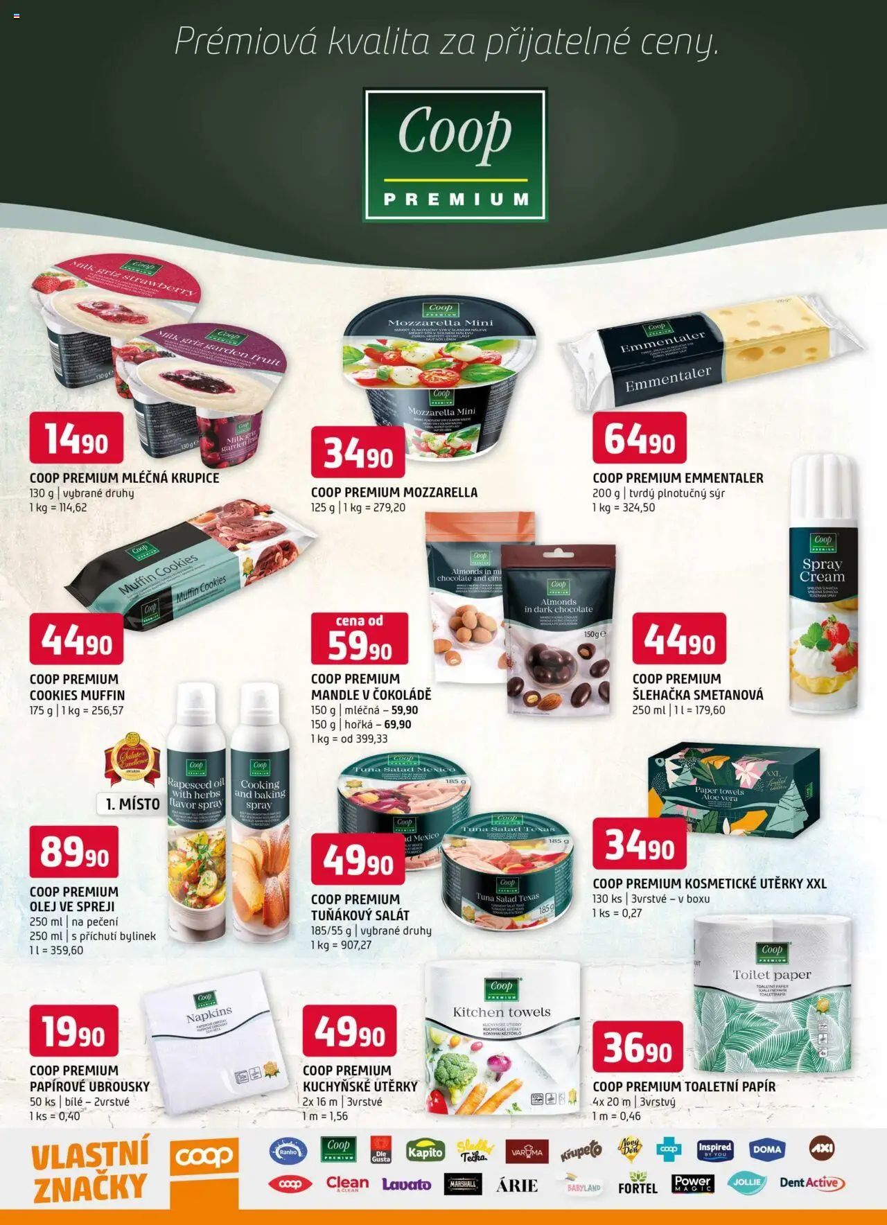 Terno leták - Český Krumlov, Jihlava, Prachatice, Strakonice, Tábor, Zlín od 20.08.2025 | Strana: 18 | Produkty: Kuchyňské utěrky, Utěrky, Aloe vera, Papířové ubrousky