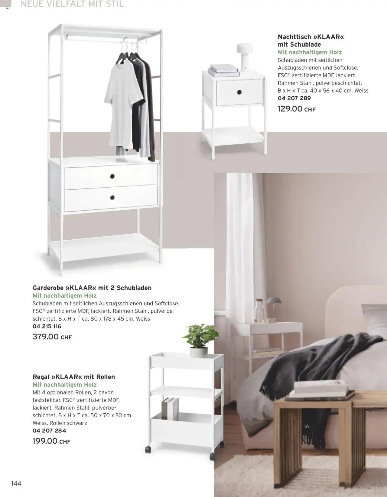 Tchibo Aktionen – gültig ab 10.10.2025 | Seite: 144 | Produkte: Nachttisch, Regal