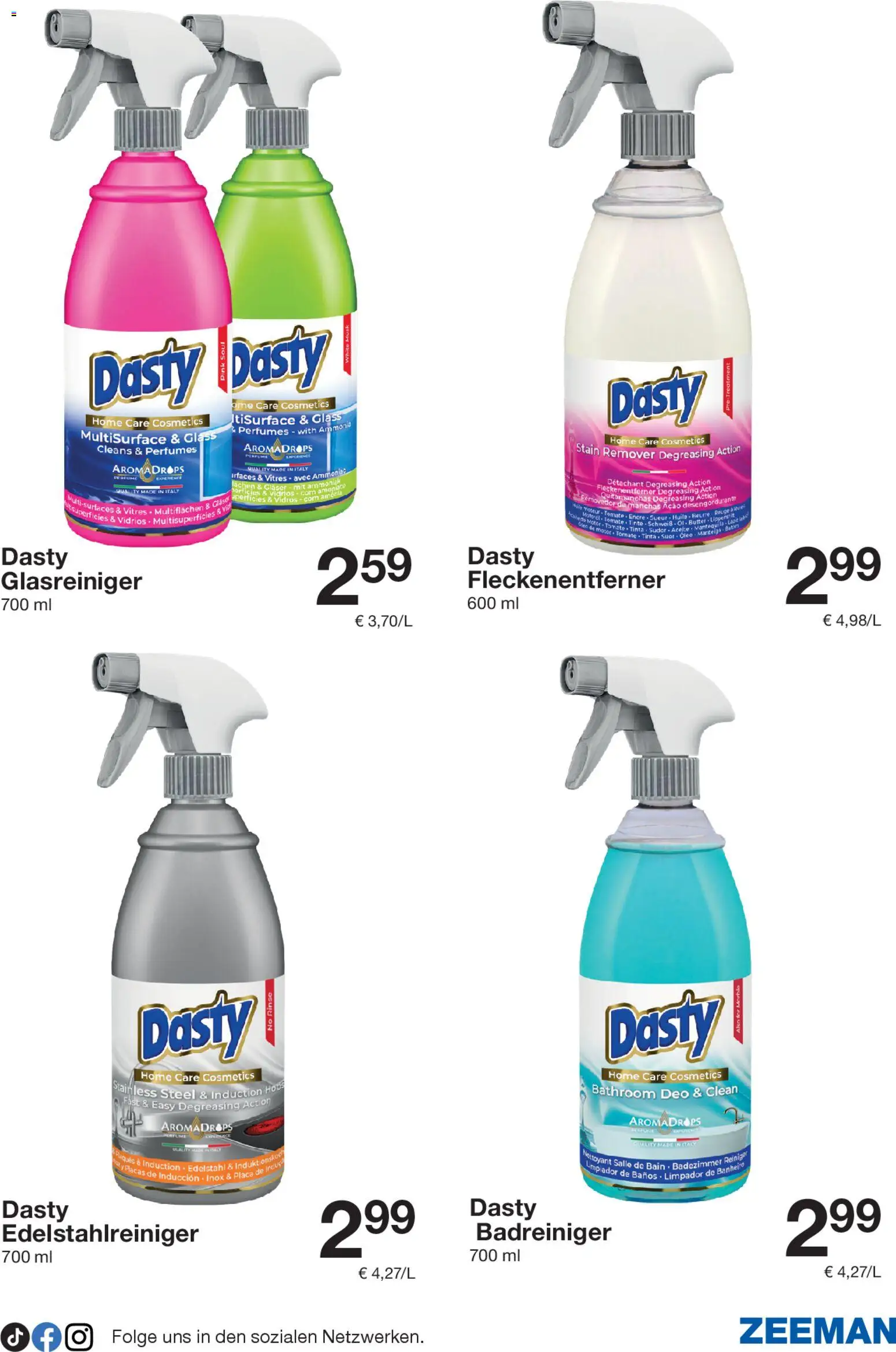 Zeeman Prospekt 	 – gültig ab 27.12.2025 | Seite: 7 | Produkte: Fleckenentferner