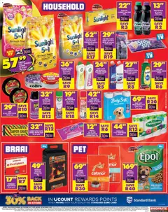 Shoprite specials catalogue – valid from 08.12.2025 | Page: 11 | Products: Surface cleaner, Bleach, Stain remover, Dog food