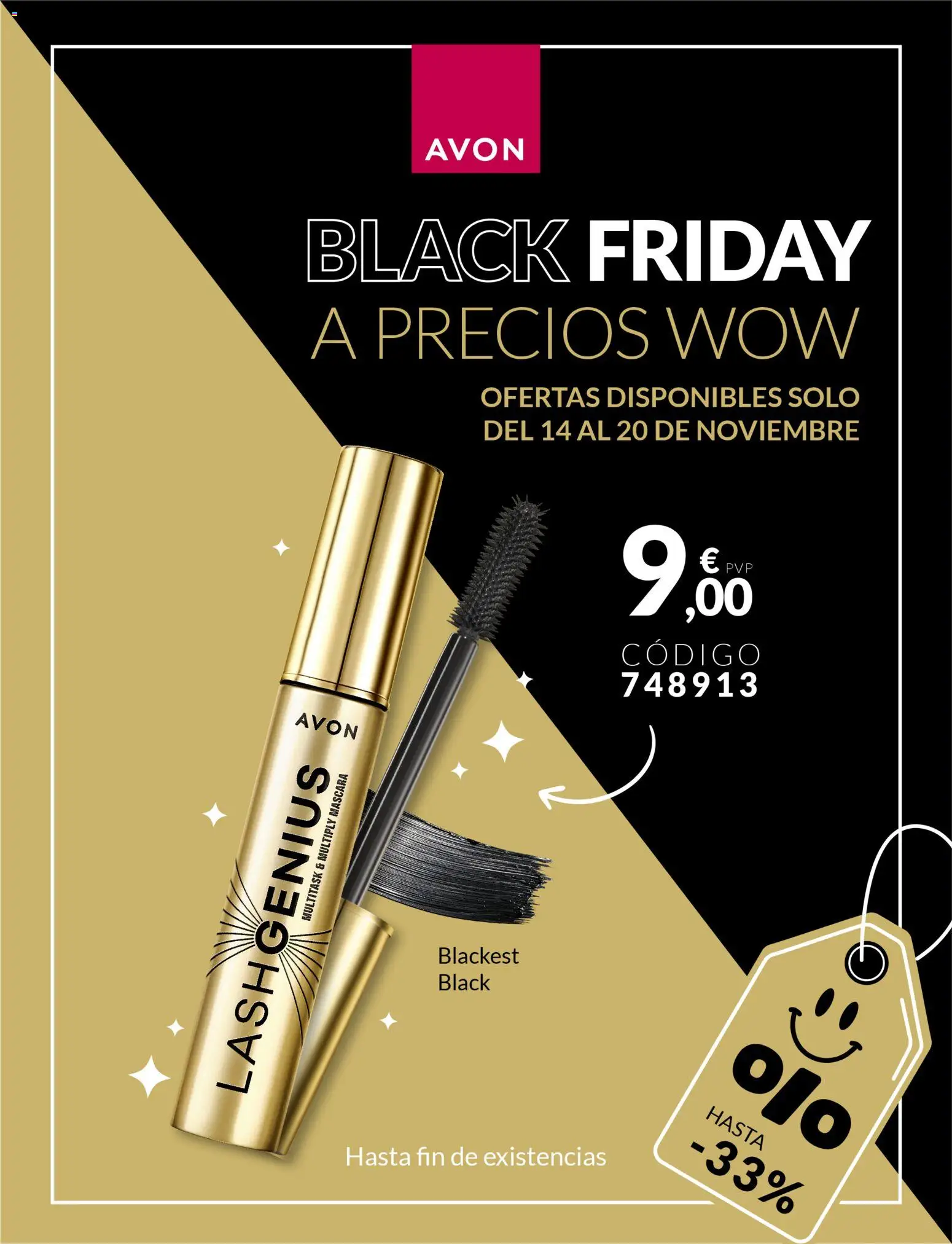 Avon - Black Friday │ válido desde el 14.11.2025 | Página: 3 | Productos: Máscara