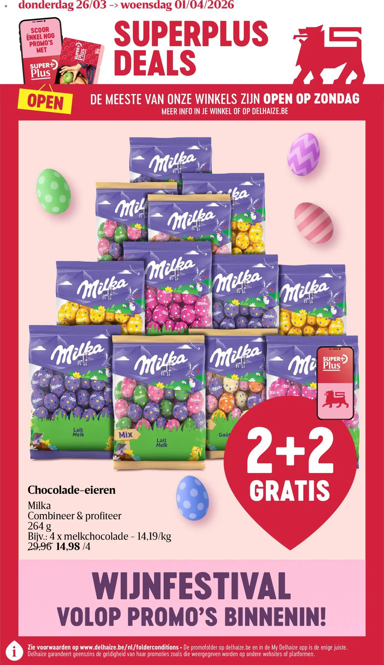 Nieuwe » Delhaize folder van 26/03/2026 🤩  « is er! Ontdek geweldige aanbiedingen en bespaar. | Belgium