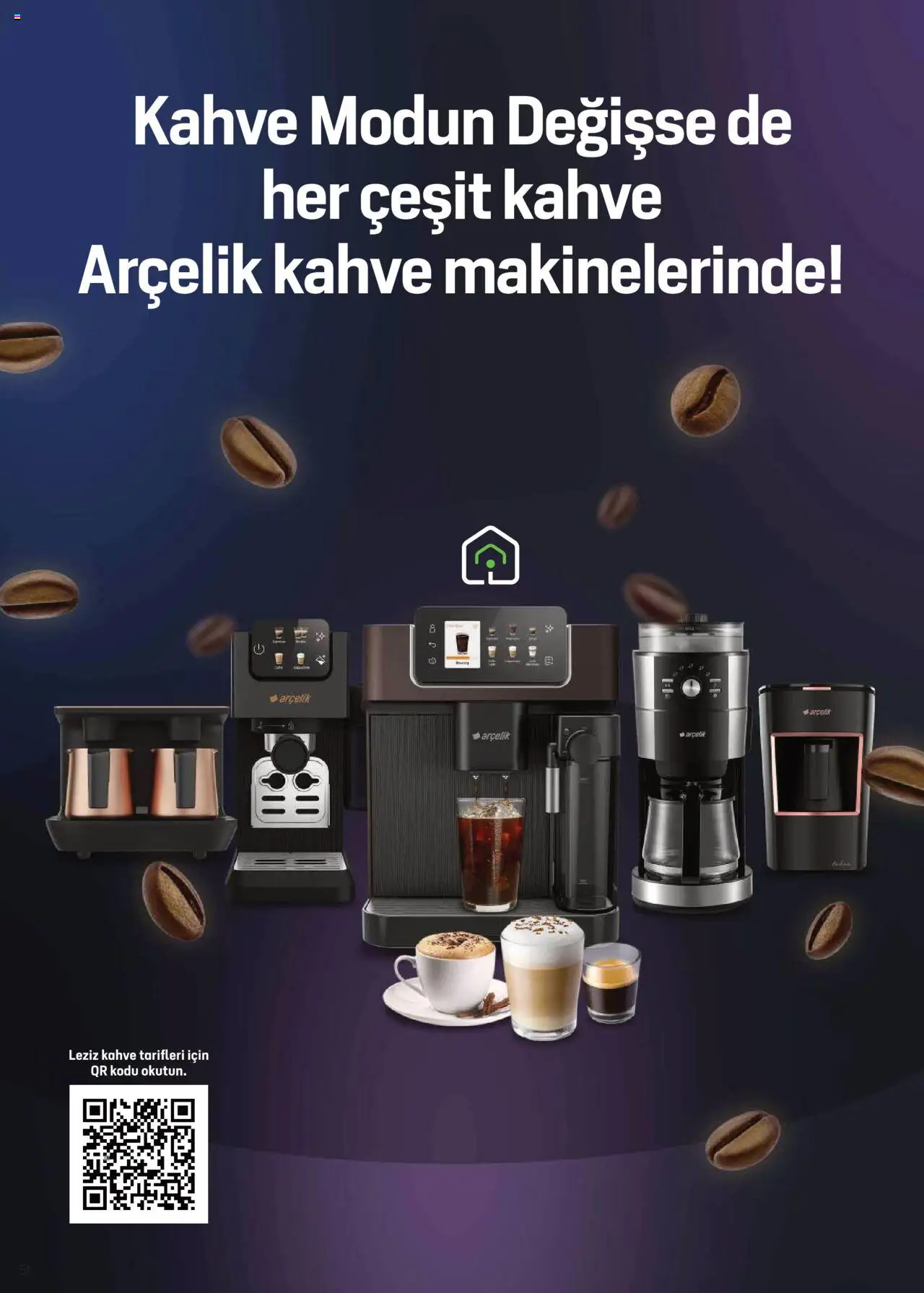 Arçelik Katalog - 01.10.2025 tarihinden itibaren geçerlidir | Sayfa: 51 | Ürünler: Kahve