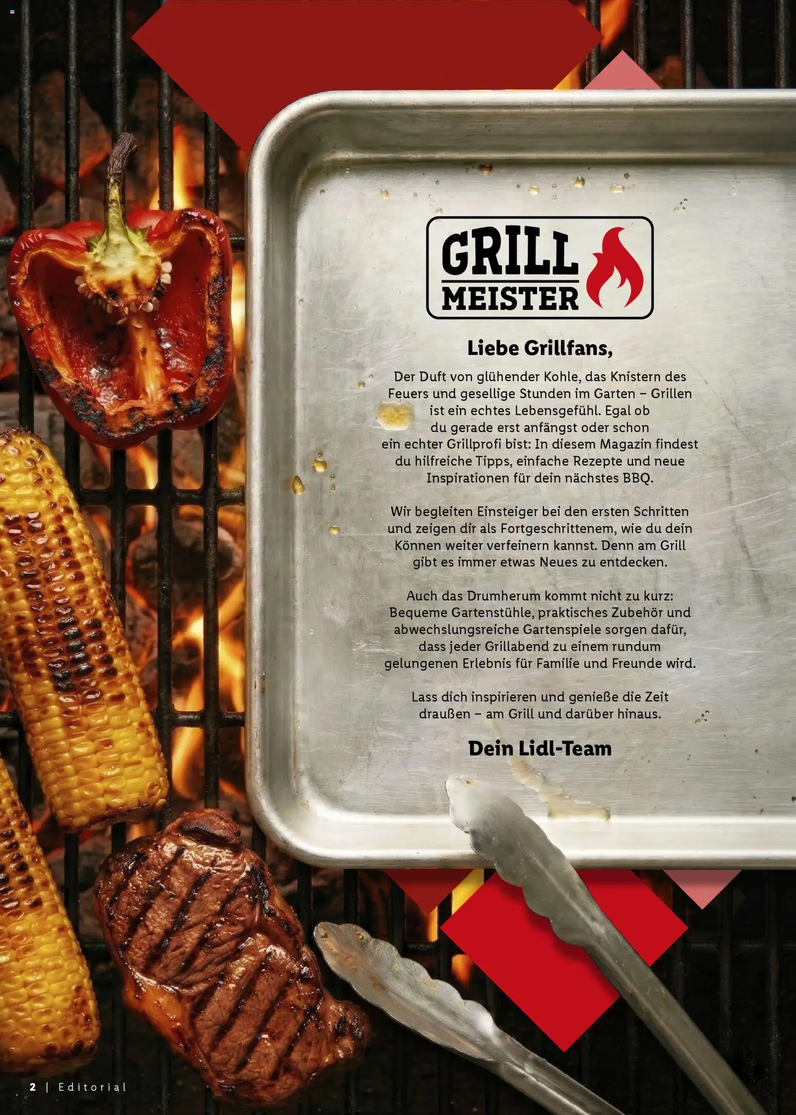 Lidl Prospekt – gültig ab 25.04.2026 | Seite: 2 | Produkte: Grill, Duft