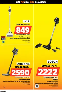 Power - erbjudanden - Förhandsvisning av reklamblad från butik Power aktuell från 02.02.2026 | Sida: 16 | Produkter: Såg, Batteri, Skaftdammsugare