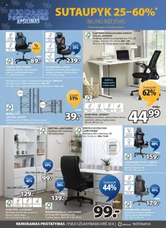 JYSK leidinys galioja nuo 04.11.2025 | Puslapis: 6 | Prekių: Lentyna, Stalas, Kėdė, Spintelė