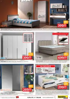 Lesnina katalog | vrijedi od 02.09.2025 | Stranica: 7 | Proizvodi: Krevet, Ormar, Ladice, Podnice