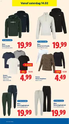 Mexx Heren hoodie, In verschillende maten - Voorbeeld van een folder van Lidl, geldig van 09.02.2026 | Pagina: 36