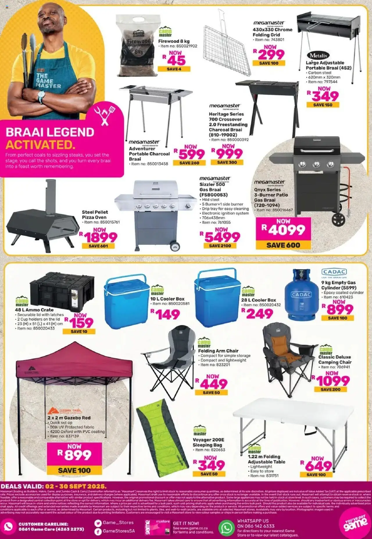 New Game catalogue – valid from 02.09.2025 | Page: 10 | Products: Crate, Table, Cooler, Drip tray