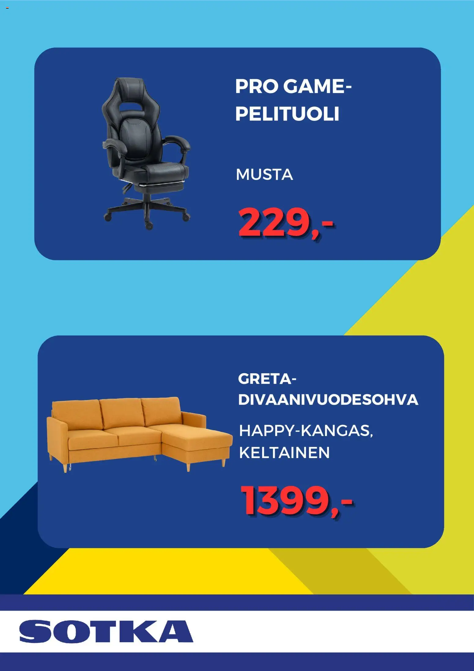 Sotka tarjoukset – voimassa 03.02.2026 alkaen | Sivu: 4 | Tuotteet: Pelituoli