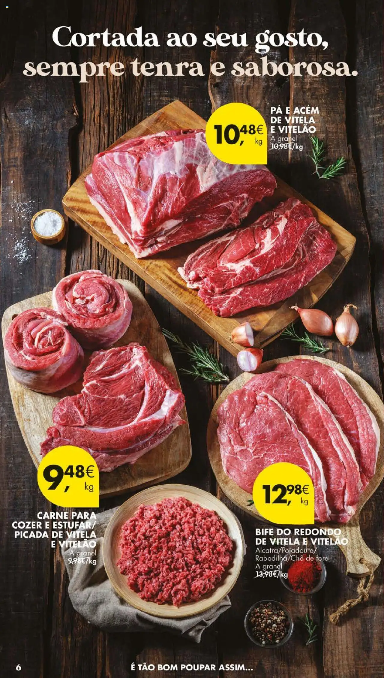 Pingo Doce folheto │ válido de 01.07.2025 | Página: 6 | Produtos: Vitela, Carne, Pá