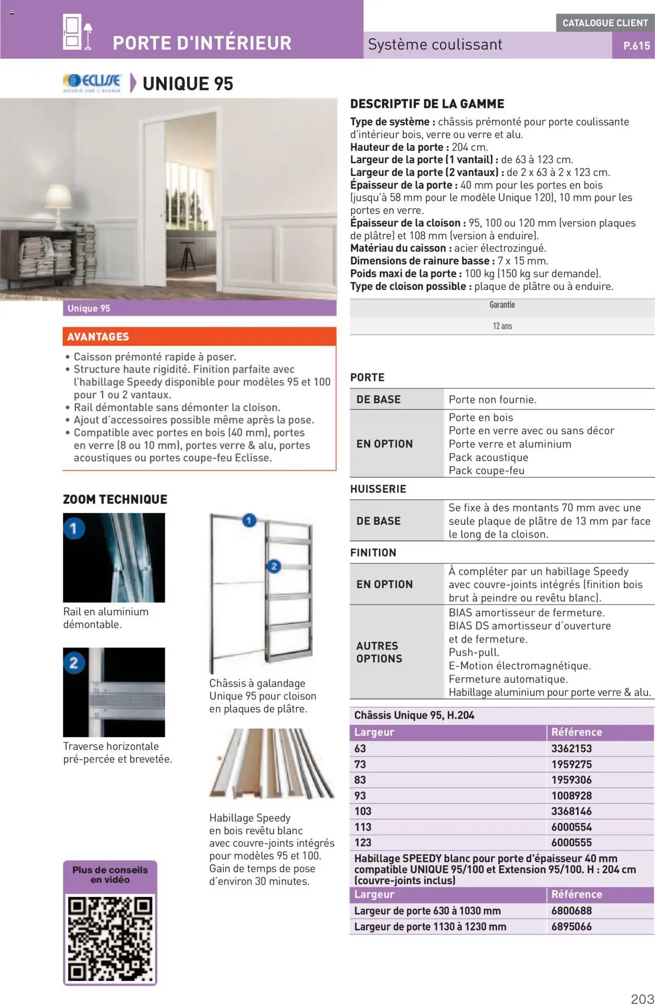  | Page: 203 | Produits: Vidéo, Base, Poids, Portes