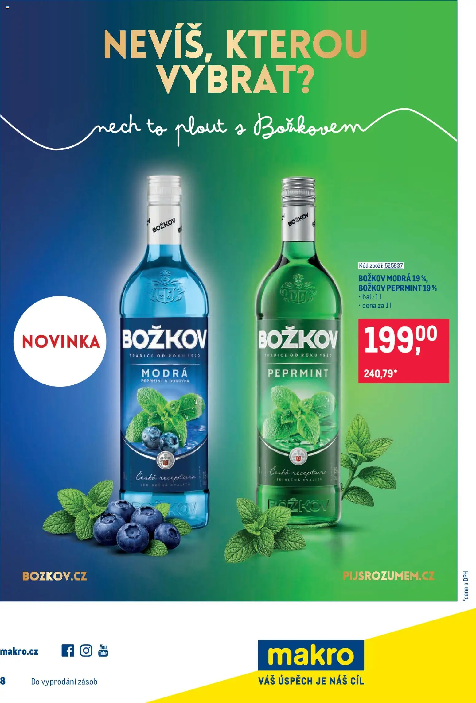Makro leták - Gastronomie od 25.03.2026 | Strana: 26 | Produkty: Božkov, Božkov Peprmint