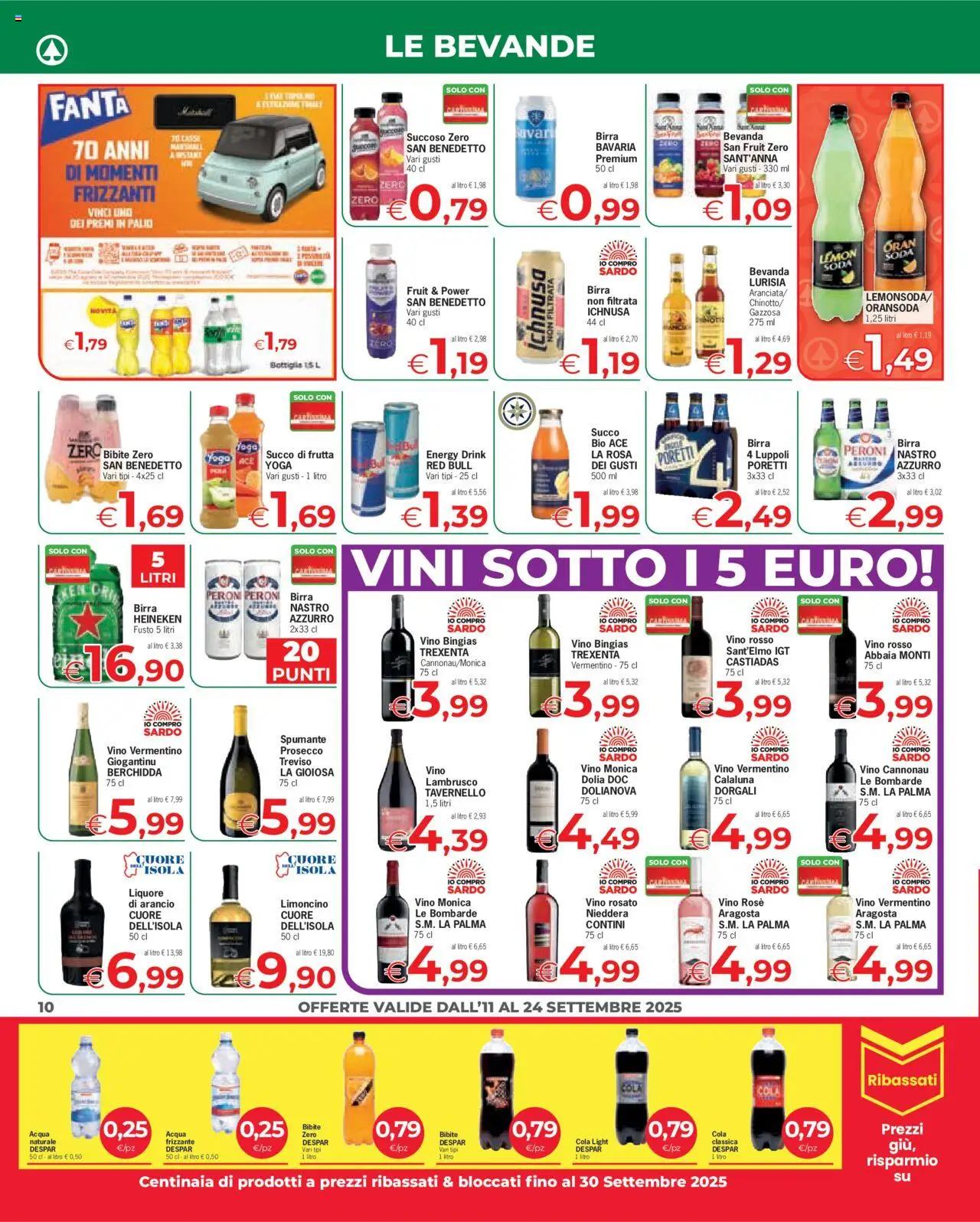 Volantino Despar del 11.09.2025 | Pagina: 10