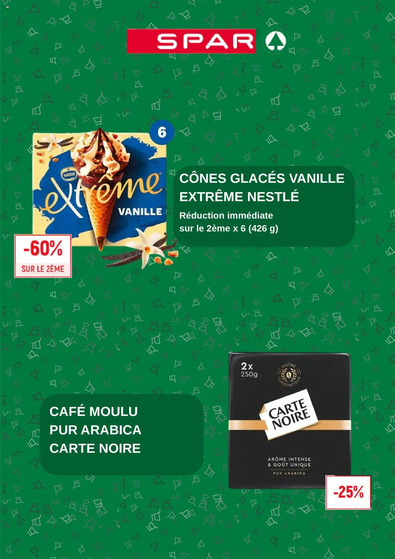  | Page: 4 | Produits: Glaces, Cônes, Café moulu, Café
