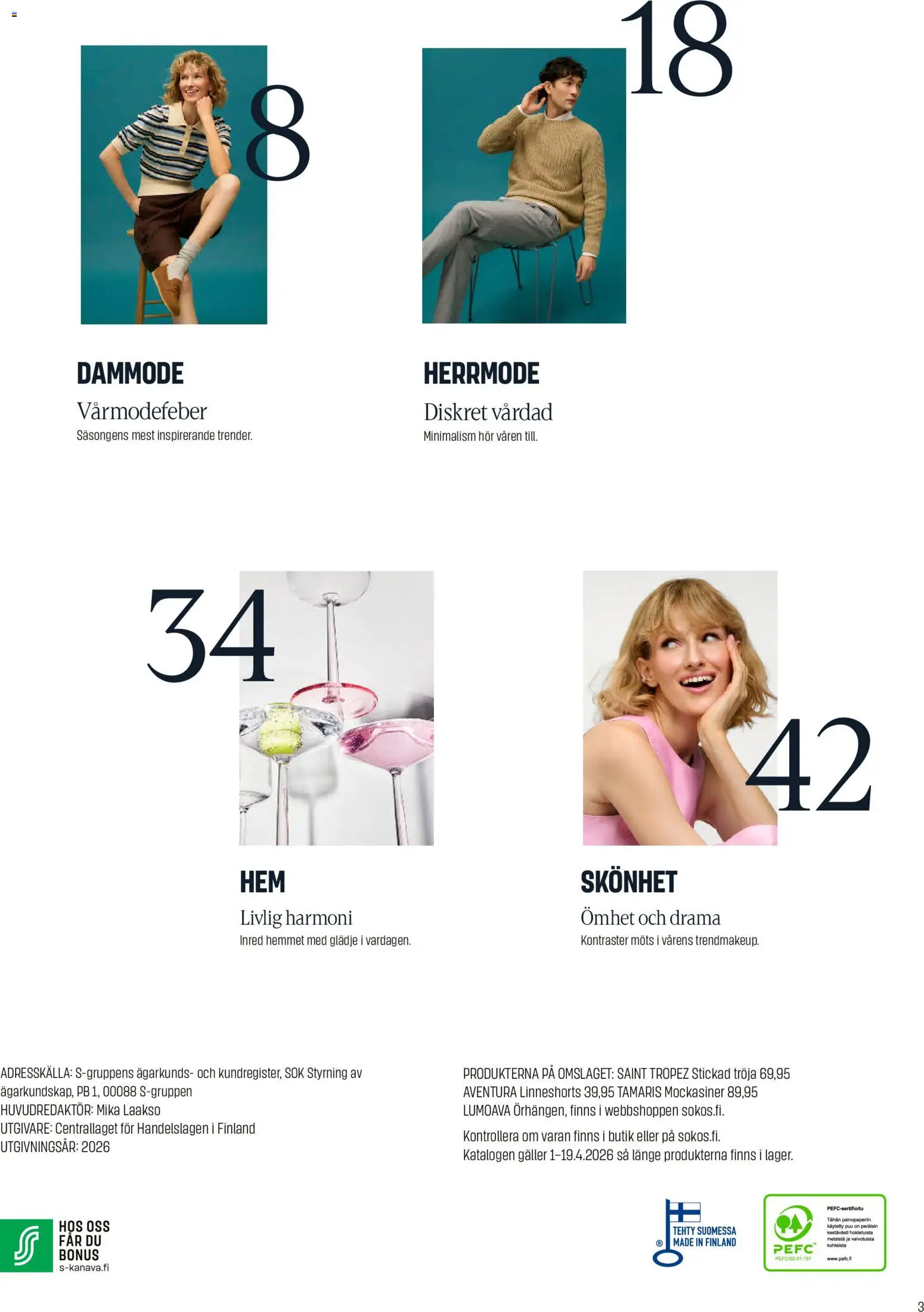 Sokos tarjoukset - Emotion – voimassa 01.04.2026 alkaen | Sivu: 3